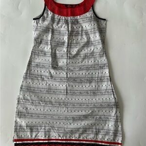 Traditional/Patterned Indian Women's Sleeveless Kurta from Diya Size M NWT
